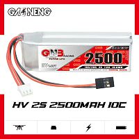 Аккумулятор Li-po Gaoneng GNB 2500mah 2S1P 7.6V HV 10C 17x30x85mm for Transmitters