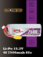 Аккумулятор Li-po Gaoneng GNB 7500mah 4S1P 15.2V HV 65C 40x44x141mm
