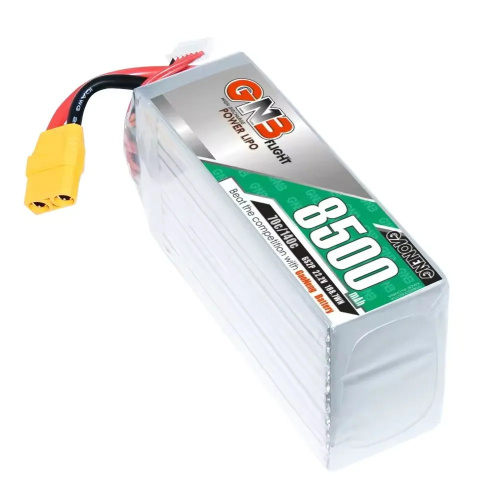 Аккумулятор Li-po Gaoneng GNB 8500mah 6S2P 22.2V 68x45x144mm XT60 фото 2