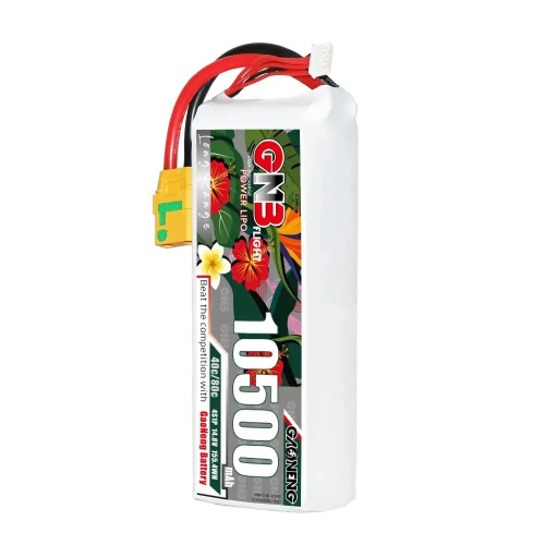 Аккумулятор Li-po Gaoneng GNB 10500mah 4S1P 14.8V 40C 47x55x179mm фото 2