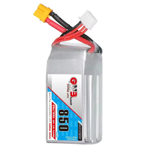 Аккумулятор Li-po Gaoneng GNB 850mah 3S1P 11.1V 80C 24x30x63mm XT30 фото 2
