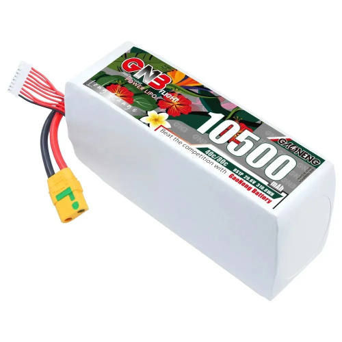 Аккумулятор Li-po Gaoneng GNB 10500mah 8S1P 29.6V 40C 87x55x183mm фото 2