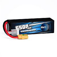 Аккумулятор Li-po B&C 6500 MAH 22.2V (6s) 90C, XT90, Soft case (для FPV дронов)