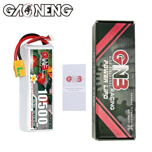 Аккумулятор Li-po Gaoneng GNB 10500mah 4S1P 14.8V 40C 47x55x179mm фото 6