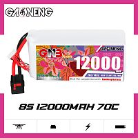Аккумулятор Li-po Gaoneng GNB 12000mah 8S1P 29.6V 70C 70x80x185mm