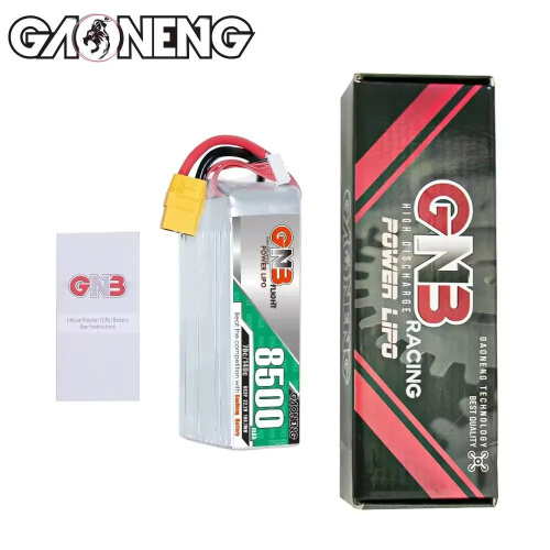 Аккумулятор Li-po Gaoneng GNB 8500mah 6S2P 22.2V 68x45x144mm XT60 фото 5