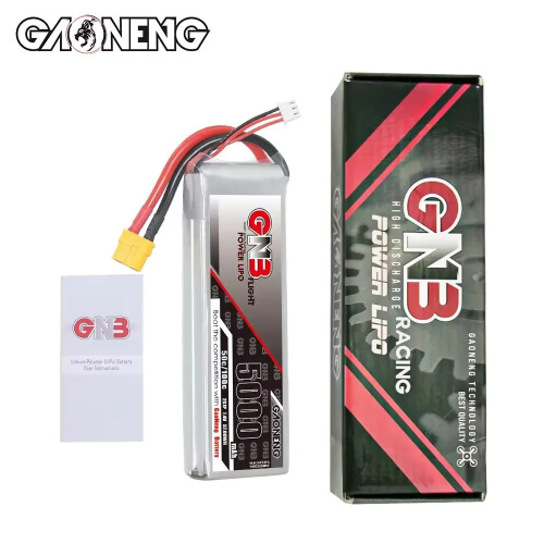 Аккумулятор Li-po Gaoneng GNB 5000mah 2S1P 7.4V 50C 21x44x134mm XT60 фото 5