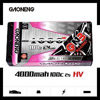Аккумулятор Li-po Gaoneng GNB 4000MAH 7.6V 2S1P 100C HV 18.5x47x93mm