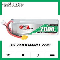 Аккумулятор Li-po Gaoneng GNB 7000mah 3S1P 11.1V 70C 33x44x137mm XT60