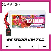 Аккумулятор Li-po Gaoneng GNB 12000mah 6S1P 22.2V 70C 53x80x185mm XT60