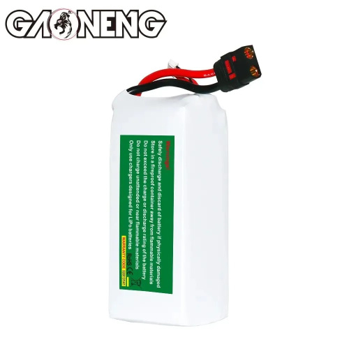 Аккумулятор Li-po Gaoneng GNB 16000mah 6S1P 22.2V 70C 71x80x185mm фото 3