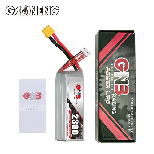 Аккумулятор Li-po Gaoneng GNB 2300mah 4S1P 14.8V 50C 33x34x108mm фото 5