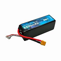 Аккумулятор LiPo B&C 6500 MAH 22.2V (6s) 90C, XT60, Soft case
