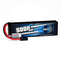 Аккумулятор Li-po B&C 5000 MAH 11.1V (3s) 90C, TRX, Soft case