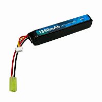 Аккумулятор LiPo B&C 1350 MAH 11.1V (3s) 30C, Mini Tamiya, Soft case