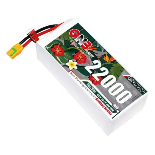 Аккумулятор Li-po Gaoneng GNB 22000mah 6S1P 22.2V 40C 65x90x216mm фото 2
