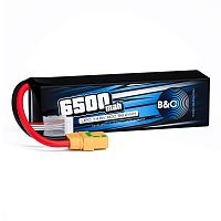 Аккумулятор Li-po B&C 6500 MAH 14.8V (4s) 90C, XT90, Soft case