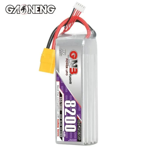 Аккумулятор Li-po Gaoneng GNB 8200mah 4S1P 15.2V HV 65C 46x44x140mm фото 2